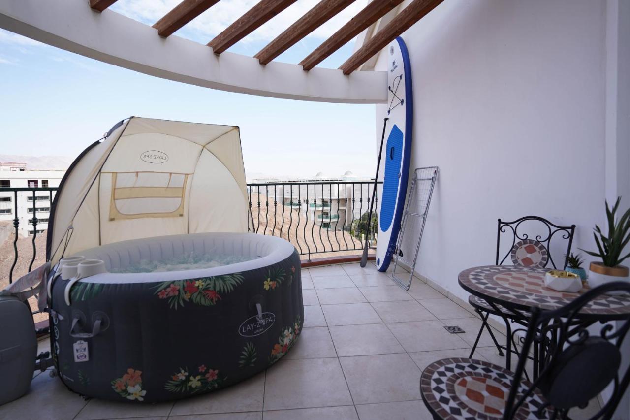 Two Bed Room Apartment 5 Min Walk To The Beach Eilat Kültér fotó